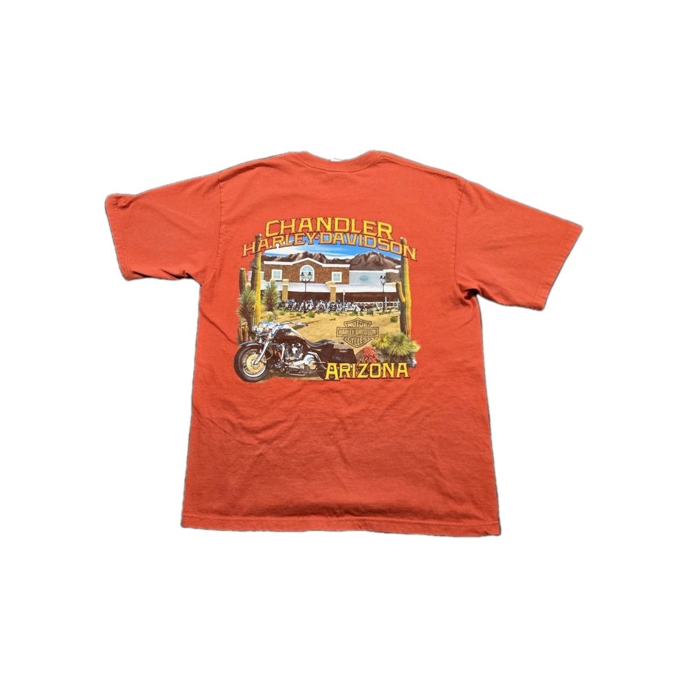 Harley Davidson~2005~H-D Chandler, AZ Arizona~Men's M T-Shirt w/ Pocket